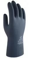 GLOVES, RUBBER/NEOPRENE, BLACK, S