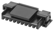 RCPT HOUSING, 9POS, 1ROW, 1.25MM, BLK
