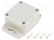 Enclosure: multipurpose; X: 58mm; Y: 64mm; Z: 35mm; with fixing lugs GAINTA