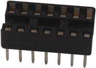 IC & COMPONENT SKT, 14POS, DIP, 2.54MM