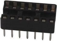 IC & COMPONENT SKT, 14POS, DIP, 2.54MM