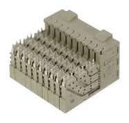 CONN, BACKPLANE, RCPT, 60P, 6ROW, 2.5MM