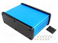 Enclosure: multipurpose; X: 177.6mm; Y: 129mm; Z: 61.1mm; aluminium GAINTA