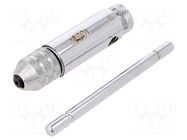 Tap wrench; Grip capac: M3-M10; 85mm; steel ALPEN-MAYKESTAG