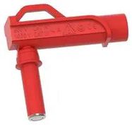 8MM MAGNETIC CONN, 4MM R/A JACK, 4A, RED