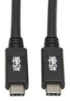 USB CABLE, 3.1 TYPE C-TYPE C PLUG, 0.5M