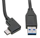 USB CABLE, 3.1 R/A C-3.0 A PLUG, 0.9M
