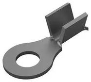 RING TERMINAL, 14AWG, M4, UNINSULATED
