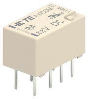 SIGNAL RELAY, DPDT, 4.5VDC, 2A, TH