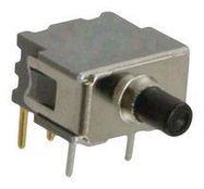 PUSHBUTTON SWITCH, SPDT, 0.05A, 48V, TH