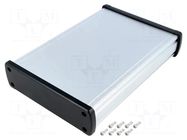 Enclosure: multipurpose; X: 146.6mm; Y: 209mm; Z: 41.6mm; aluminium GAINTA