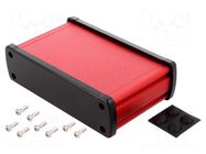 Enclosure: multipurpose; X: 146.6mm; Y: 89mm; Z: 41.6mm; aluminium GAINTA