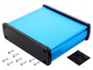 Enclosure: multipurpose; X: 146.6mm; Y: 129mm; Z: 41.6mm; aluminium GAINTA
