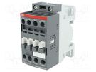 Contactor: 3-pole; NO x3; Auxiliary contacts: NO; 12A; AF; -25÷60°C ABB