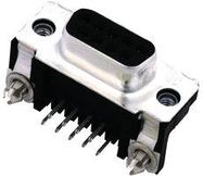 D SUB CONNECTOR, STANDARD, 25 POSITION, RECEPTACLE