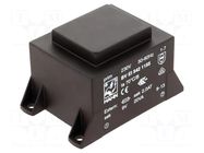 Transformer: encapsulated; 20VA; 230VAC; 9V; 2223mA; PCB; BVEI HAHN