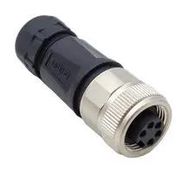 SENSOR CONN, 7/8", RCPT, 5POS, CABLE