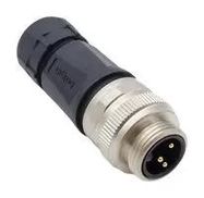 SENSOR CONN, 7/8", PLUG, 3POS, CABLE