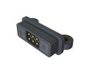 MAGNETIC CONN, R/A PLUG, 6POS, 5V, 2A