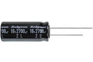 ALUMINUM ELECTROLYTIC CAPACITOR, 120UF, 16V, 20%, RADIAL