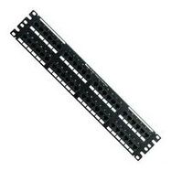 PATCH PANEL, CAT6, 48PORT, 2RACK U