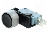 Switch: push-button; Pos: 2; SPDT; 16A/250VAC; ON-(ON); 0911 BULGIN