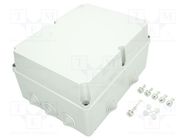 Enclosure: junction box; X: 251mm; Y: 323mm; Z: 170mm; wall mount ABB