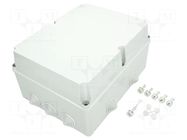 Enclosure: junction box; X: 251mm; Y: 323mm; Z: 170mm; wall mount ABB
