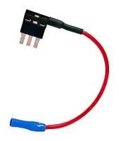 FUSE HOLDER, 15A, WIRE LEADED