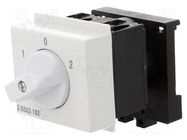 Module: rotary switch; 250VAC; 20A; IP20; for DIN rail mounting EATON ELECTRIC
