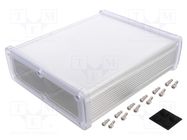 Enclosure: multipurpose; X: 177.6mm; Y: 209mm; Z: 61.1mm; aluminium GAINTA