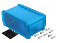 Enclosure: multipurpose; X: 115.1mm; Y: 69mm; Z: 51.6mm; aluminium GAINTA