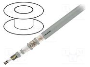 Wire: control cable; MULTIFLEX 512®-C-PUR; 4G10mm2; grey; Cu; PUR HELUKABEL