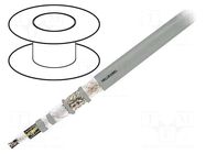 Wire: control cable; MULTIFLEX 512®-C-PUR; 18G1mm2; grey; Cu; PUR HELUKABEL