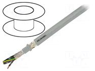 Wire: control cable; PURO-JZ-HF-YCP; 25G1.5mm2; grey; stranded; Cu HELUKABEL