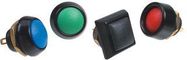 SWITCH, PUSHBUTTON, SPST-NO, 400mA, 125V