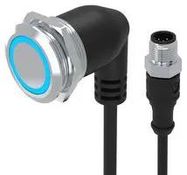 PB ANTI VANDAL SW, SPDT, 0.6A/35V, PANEL