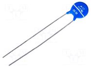 Varistor: metal-oxide; THT; 14VAC; 18VDC; 22V; 250A; Ø9mm; -40÷105°C EPCOS