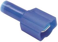 TERMINAL, MALE DISCONNECT, 0.25IN, CRIMP, BL