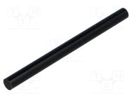 Adapter; thermoplastic; Øshaft: 6mm; Shaft len: 80mm; black MENTOR