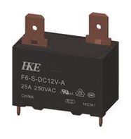 POWER RELAY, SPST-NO, 25A, 5VDC, TH