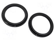 Spacer ring; MDF; 165mm; Chevrolet; impregnated; 2pcs. BASSER