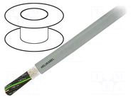 Wire: control cable; JZ-HF; 12G1.5mm2; PVC; grey; stranded; Cu HELUKABEL