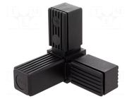 Mounting coupler; for profiles; polyamide; -30÷100°C; I: 77mm ELESA+GANTER