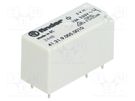 Relay: electromagnetic; SPDT; Ucoil: 5VDC; 25A; 12A/250VAC; PCB; 62Ω FINDER