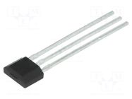Sensor: magnetic field; -7÷7Gs; 3÷24VDC; SM; TO92; 20mA; -40÷85°C HONEYWELL