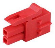 CONNECTOR HOUSING, RCPT, 6POS, 3MM