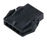 CONNECTOR HOUSING, PLUG, 4POS, 3MM