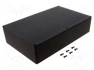 Enclosure: multipurpose; X: 175mm; Y: 275mm; Z: 67mm; 1550; aluminium HAMMOND