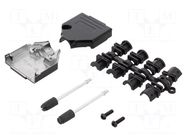 Enclosure for connectors: D-Sub; D-Sub 15pin,D-Sub HD 26pin MH CONNECTORS